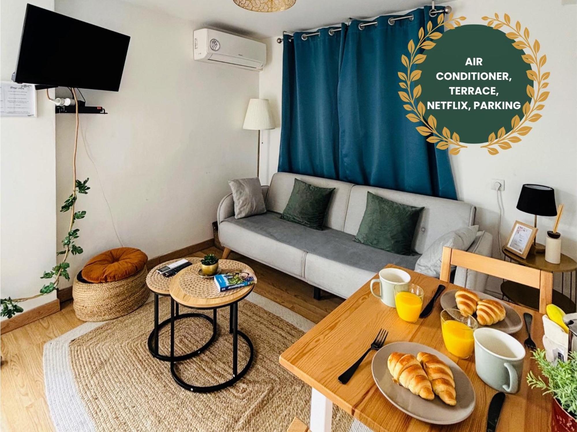 Appartement Avec Terrasse - Goupama Stadium, Eurexpo, Ldlc Arena, La Soie Воз-ан-Велан Екстериор снимка